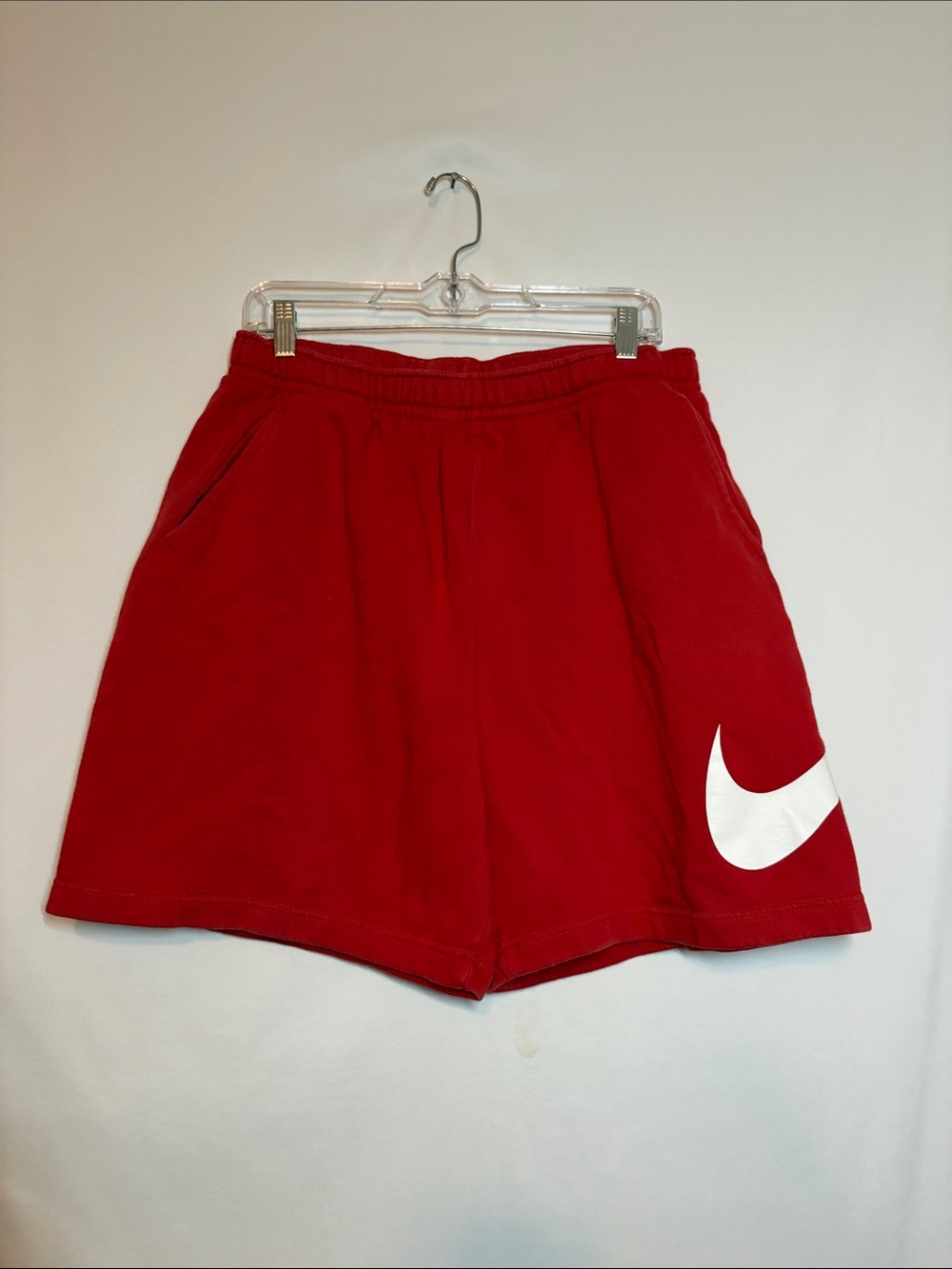 Men’s Nike Red Sweat Shorts